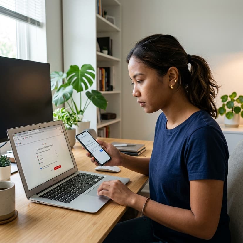 Cara Menghapus Akun Google Secara Permanen di HP & Laptop